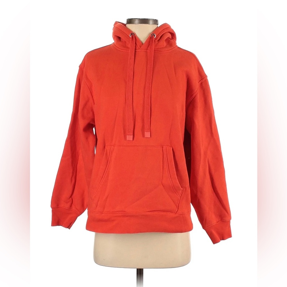 Athleta Women Pullover Hoodie….Size: S….Color: Orange